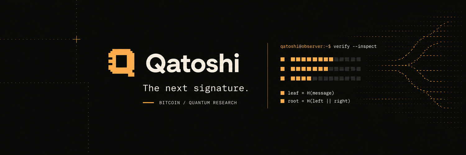 Qatoshi: The next signature, com código de verificação e detalhes em laranja